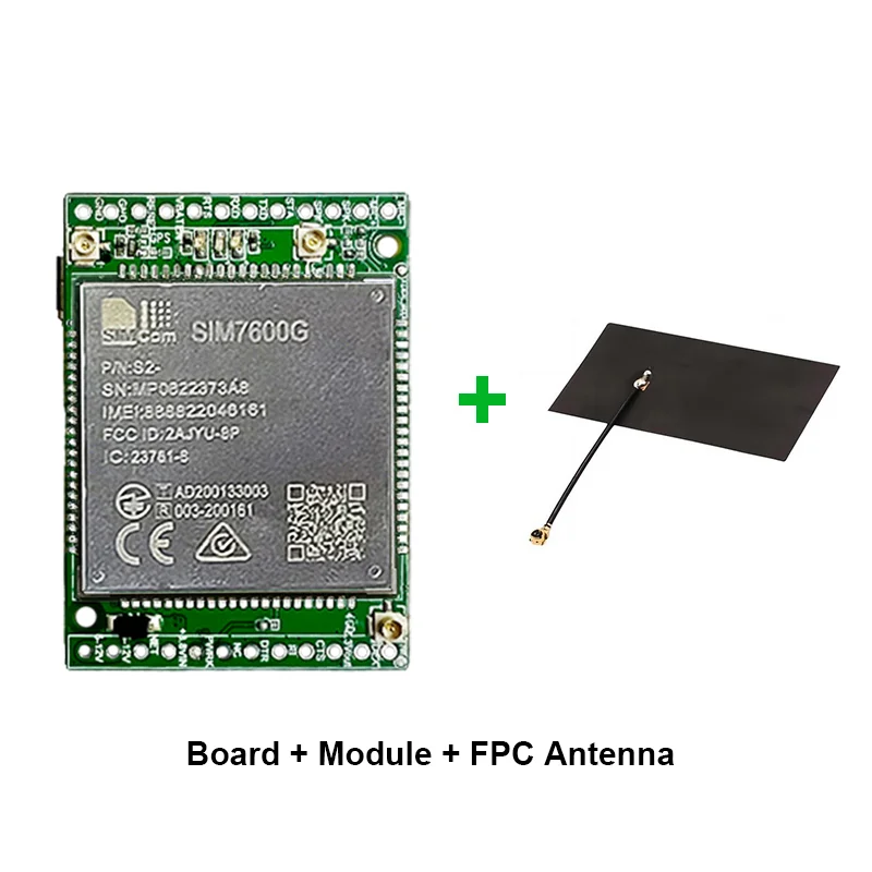 In stock SIM7600G Core Board Development Modem SIM7600G R2 SIMCOM LTE CAT1+GNSS Module Global band breakout kit with Antenna