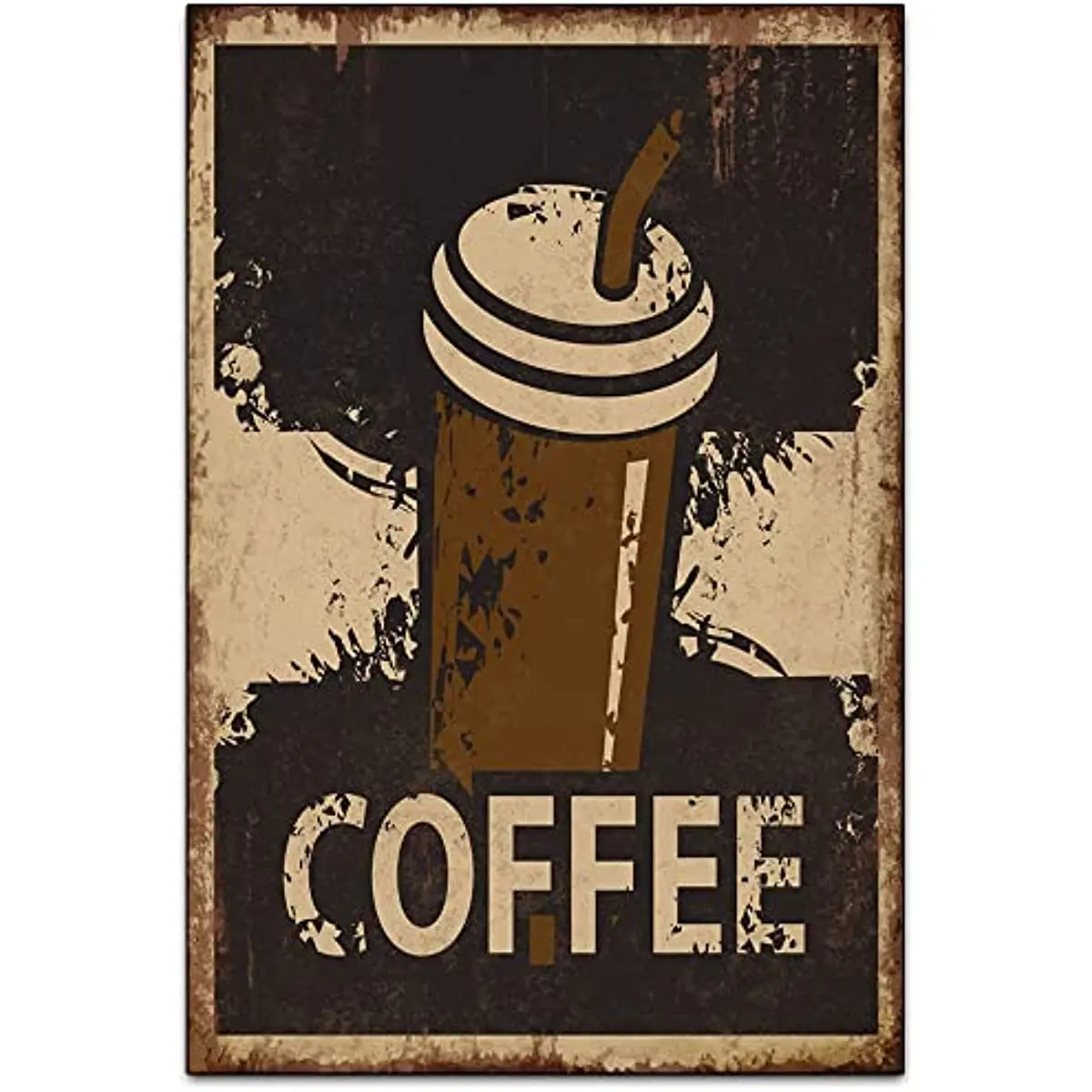 Coffee Lover Christ Offers Forgiveness for Everyone Everywhere Metal Sign Tin Signs Wall Decoration Pub Family Cafe Signs Gifts