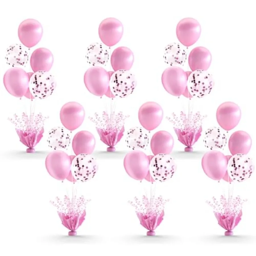 

Набор для украшения стола из воздушных шаров: подставки для шаров с металлическими звездами, многоразовые держатели для шаров и украшения для столешниц