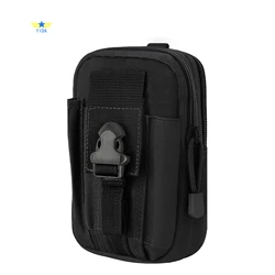 Tactical Molle Bag Fanny Pack Wallet Holster Portable Belt Bag Nylon Multifunctional Fanny Pack Outdoor Sport Hunting