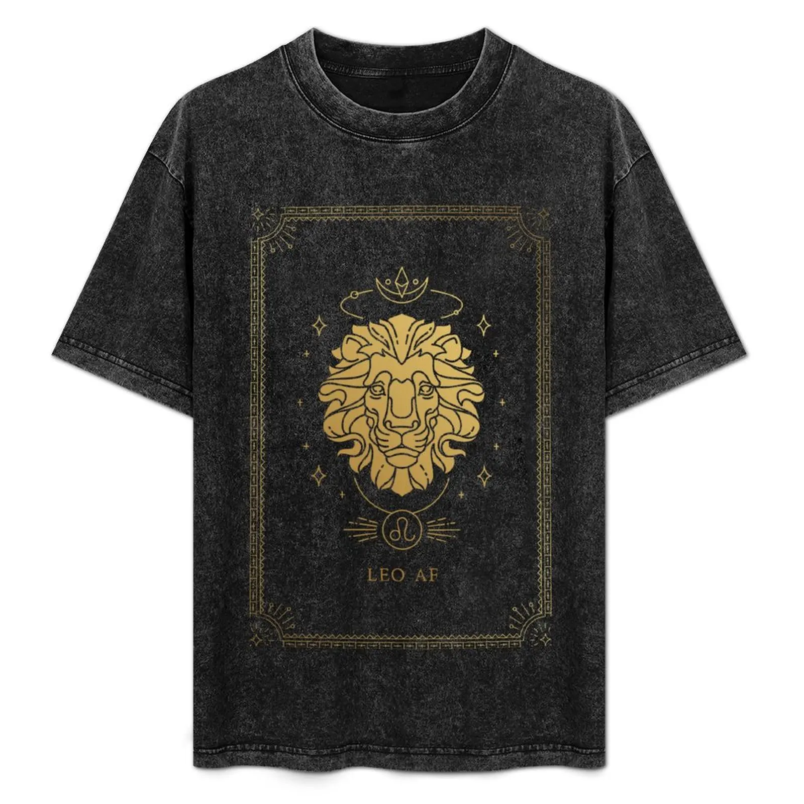 

Leo AF T-Shirt Basic Lightweight Short Sleeve Tee