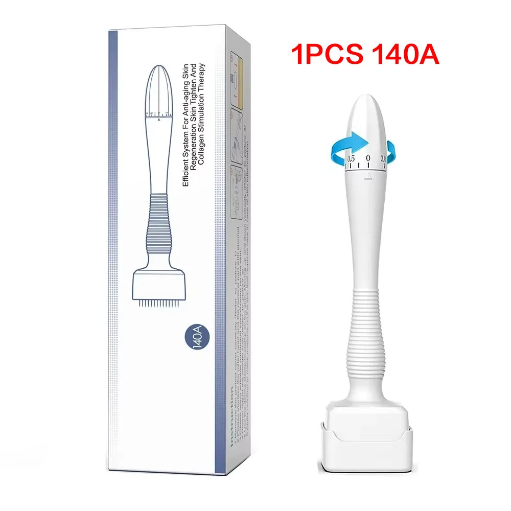 

Derma Stamp Roller 140A Регулируемый микро-штамп Derma для роста волос Уход за кожей лица Красота Устройство