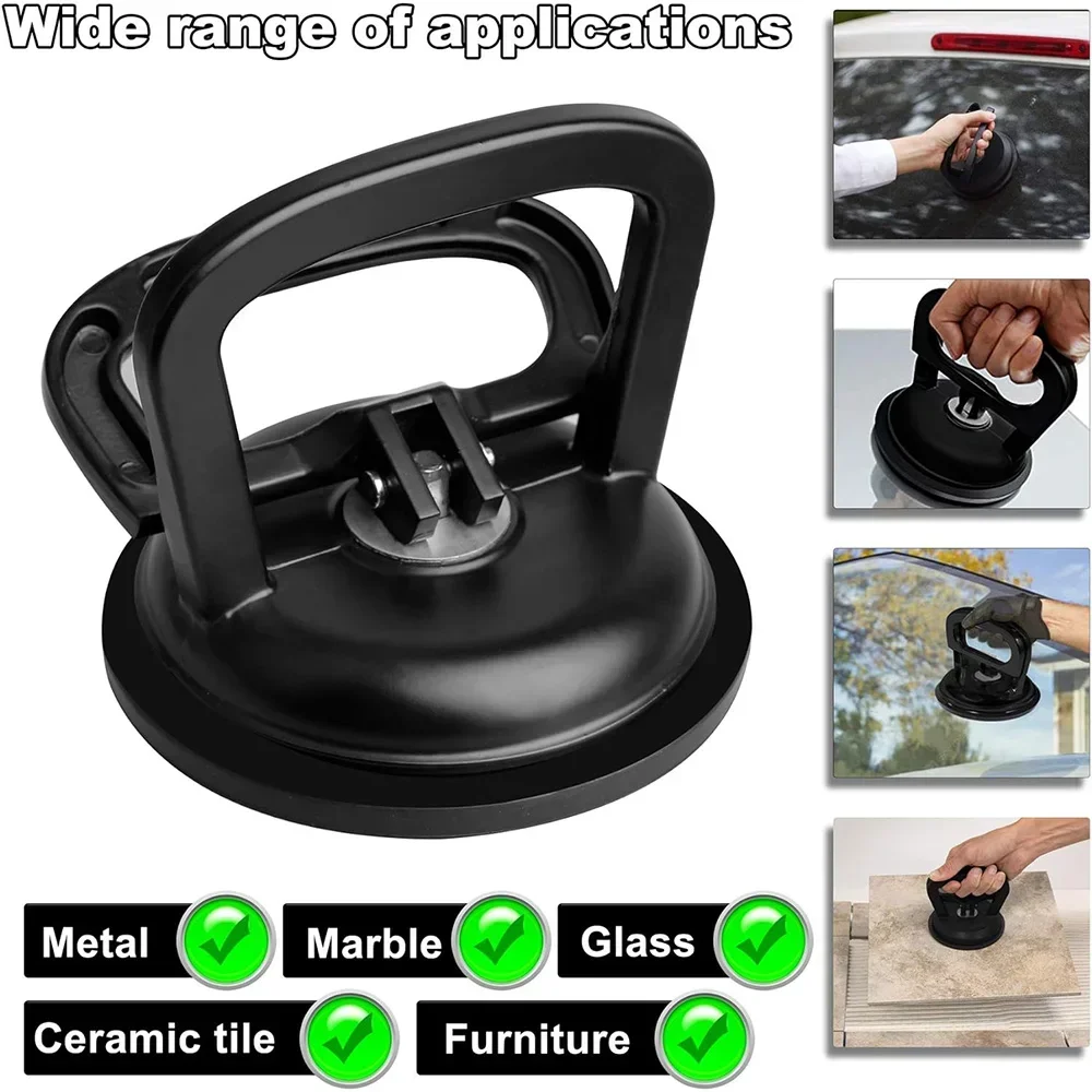 Handle Suction Cup Glass Suction Cup Dent Puller Handle Lifter for Lift Floor Tile Car Windshield Repair Hand Construction Tools