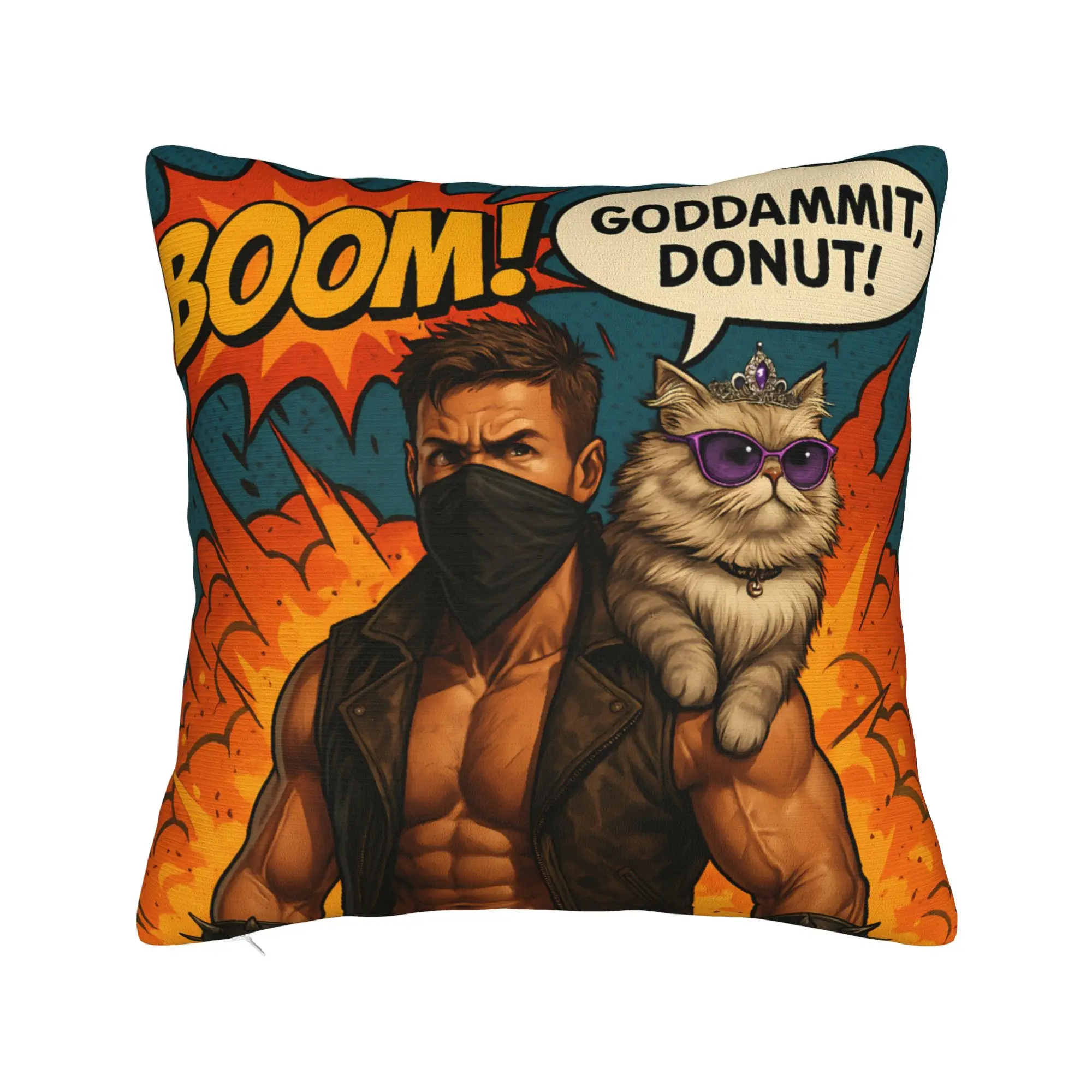 Dungeon Crawler Carls Pillow Case  Comfy Pillow Cover For Living Room Chair Vintage Cushion Cover