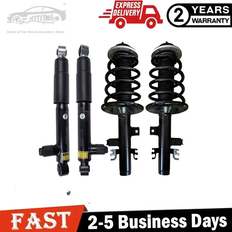 4 pieces Front Rear Shock Absorber Spring Set For VW Multivan VI T6 2.0 TDI wheelswizs 7E5413031 7E5413031E