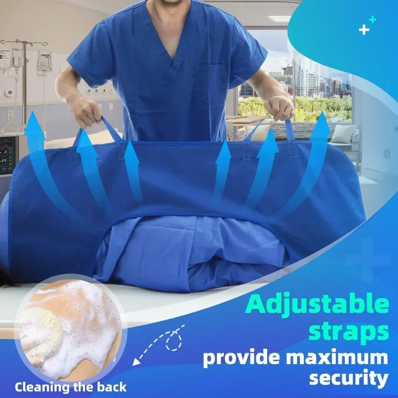 Elderly Patients Carrying Belt Flip Over Move Mattresses Bed Sheets Disabled Paralyzed Elderly Mobility Assistance Bed Sheets
