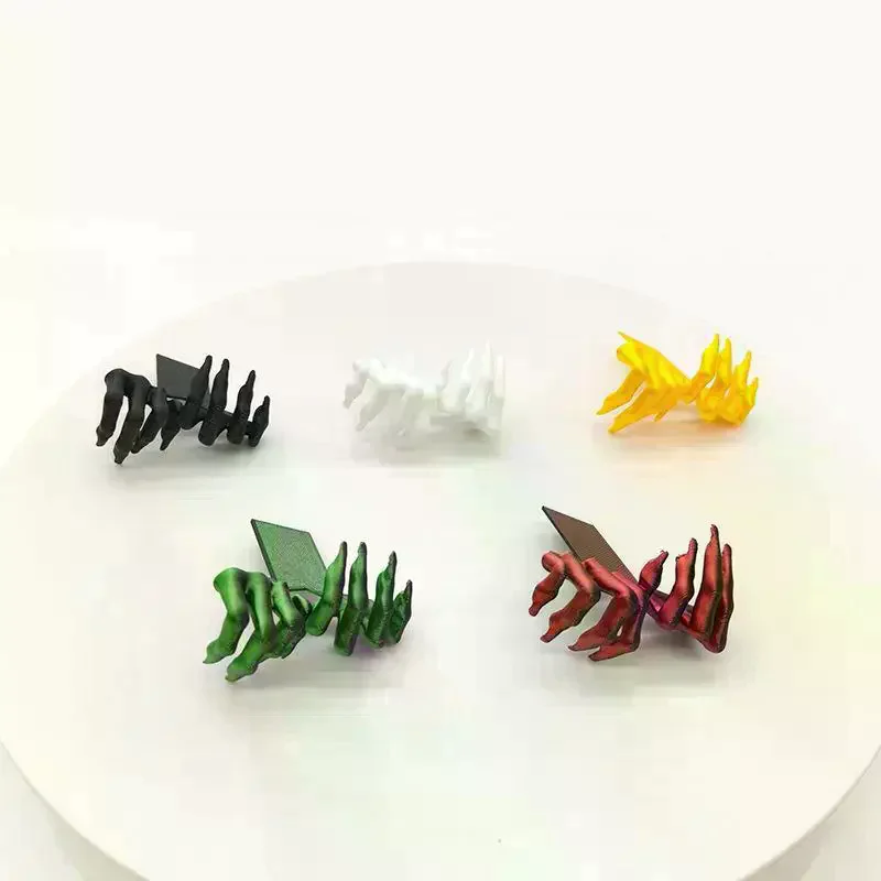 Printing Devil Claw Stereo Bookmark Punk Style For Books Notebooks Planners Graduation Cosplay Gift 3D