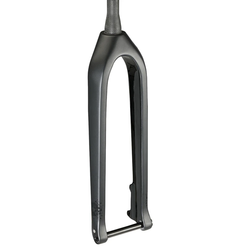 New 29Er Full Carbon Downhill Fork MTB Bicycle Front Fork 1-1 / 8 Inch-1-1 / 2 Inch Mountain Bike Rigid Forks Riser Fork