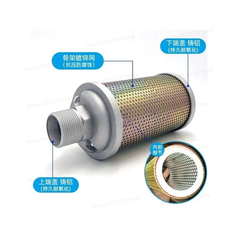 Sandblasting Tank Exhaust Muffler Gas Control Valve Sandblaster Pressure Relief Noise Reduction Valve