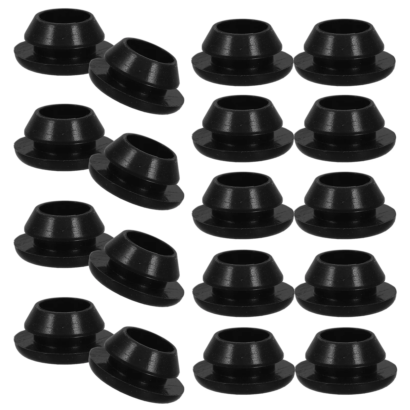 

20pcs Silicone Wire Grommets Protector Sealing Gasket For Distribution Box Wiring High Temperature Resistant Universal Cord