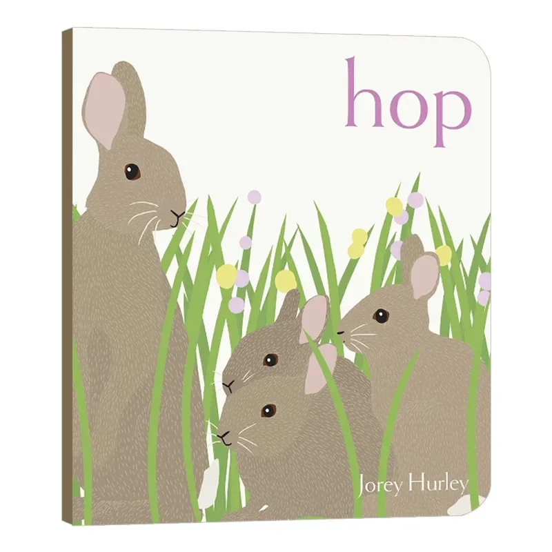 Hop, Baby Children's books aged 1 2 3, English picture book 9781534429888
