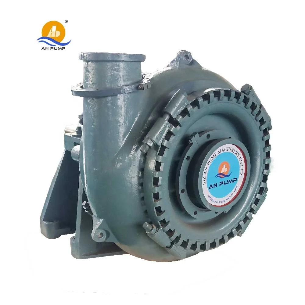 8 Inch Gravel Diesel Engine Sand Dregger Pump With Cutter Set