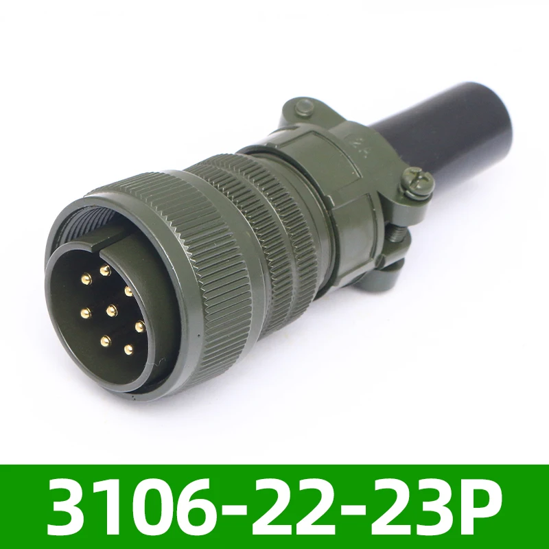 8-Core MS3106A22-23S MS3102A22-23P waterproof aviation plug socket