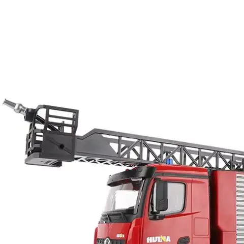 

На складе США 1561 HUINA 1/14 RC Пожарный Грузовик RTR RC Пожарная машина Игрушка Распылительная масштабирующая лестница Свет Звук RC Автомобиль Открытая игрушка