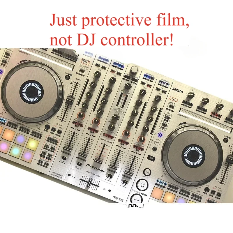 Pioneer DDJ SX2 DDJ-SX2Film Controller DDJ-SX DDJSX Protective Film Sticker Laser Colorful.Not DJ controller！！