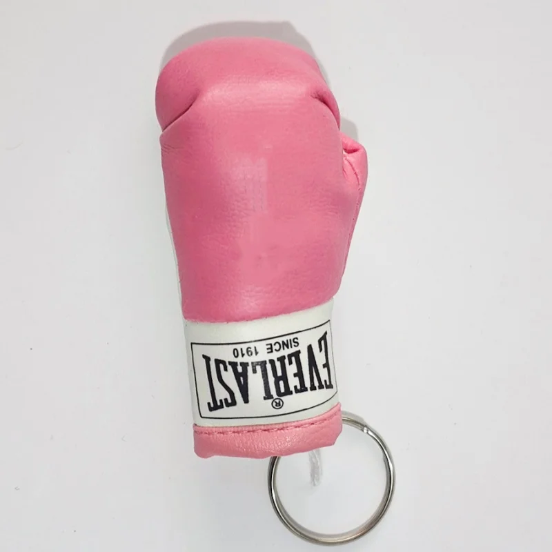 Générique Pendentif pour gants de boxe, cintre pour miroir de voiture pour gants de boxe, Pendentif mini de en cuir PU, Pendentifs de sac multifonctionnels commémoratifs, accessoires décoratifs de dé
