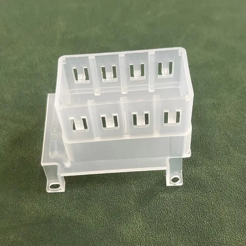 Transparent Plastic Ink Damper Holder for Epson 4720 I3200 Printhead With or Without Crossbar for Solvent UV Printer