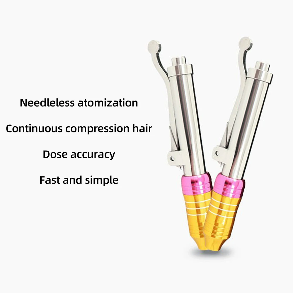 0.3ML Hyaluron Pen With High Pressure Hyaluronic Pen Gun For Anti Wrinkle Lip Lifting Atomizer Skin Lip  No-Needle Injection