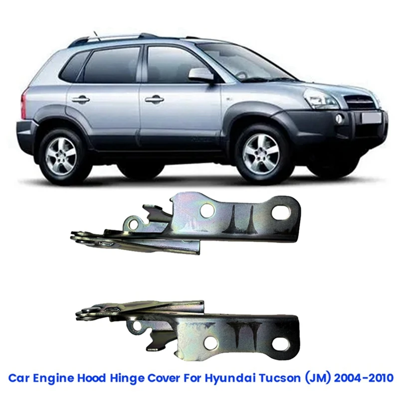 1Pair Hood Hinges Driver & Passenger Side 79110-2E000 79120-2E000 For Hyundai Tucson (JM) 2004-2010 Engine Bonnet Hinge