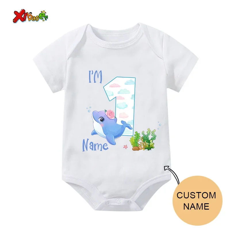 Family Summer Vacation Matching Outfits Family Matching T-shirt Summer Baby Whale Cartoon T Shirt Clothes Woman Girls Clothing