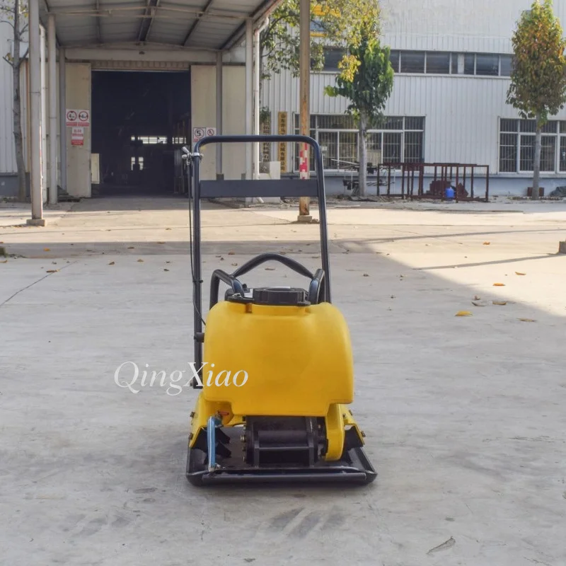 GX160 Walk Behind Plate Compaction Tool Powered Soil Tamper For Road Foundation Ground Compacting Maintenance Tools