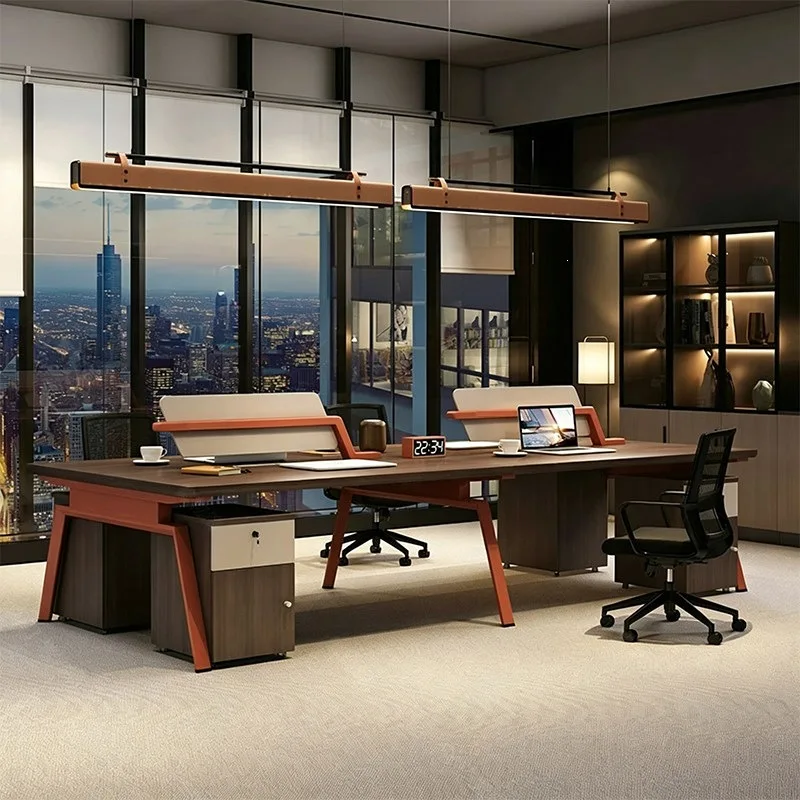 Office desk and chair combination four four six six staff desk computer desk y