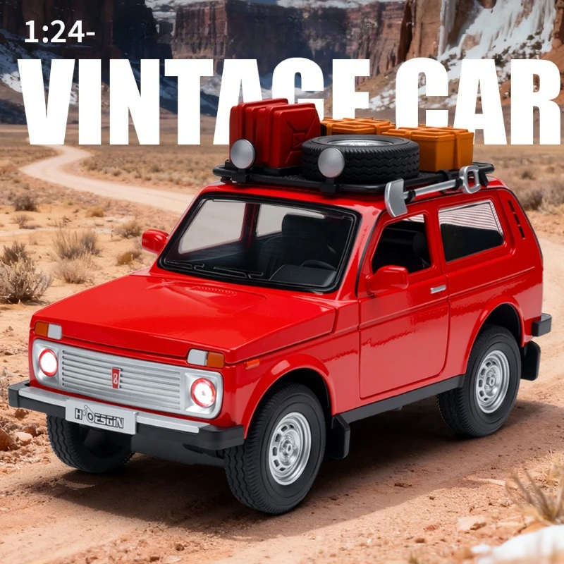 

1:24 Lada NIVA Off-road Vehicle Simulation Diecast Car Metal Alloy Model Car Children's Toys collection gifts