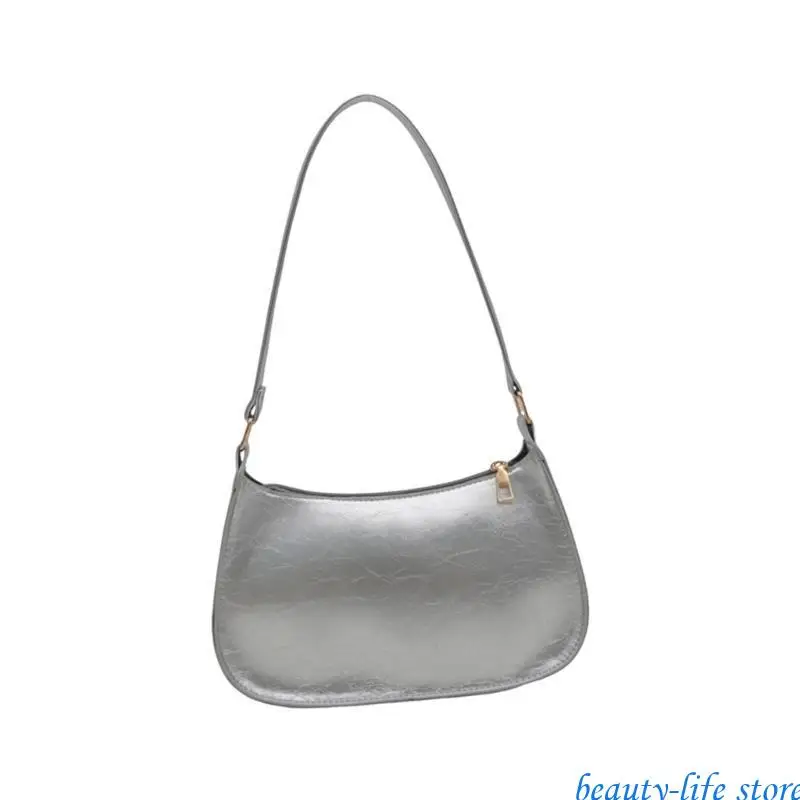 

Trendy Ladies Shoulder Bag with Zippered Closure and Spacious Storage Space 517D