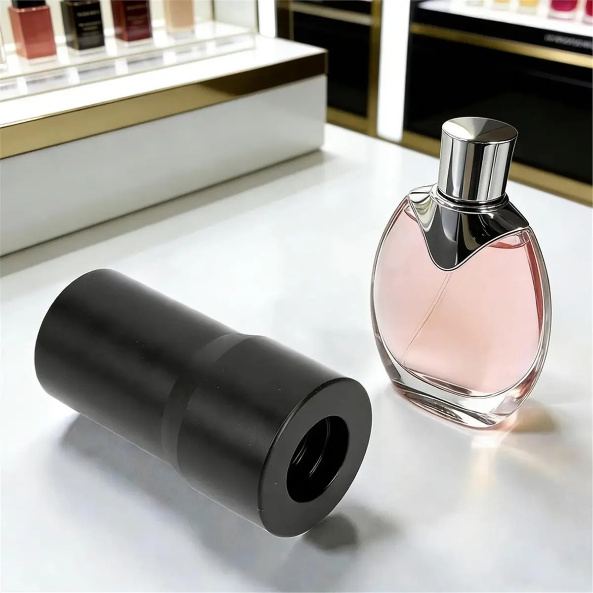 Perfume Bottle Capper, Pocket Size Manual Perfume Crimper 13mm & 15mm Bottle Sprays Capping Tool for Home Travel