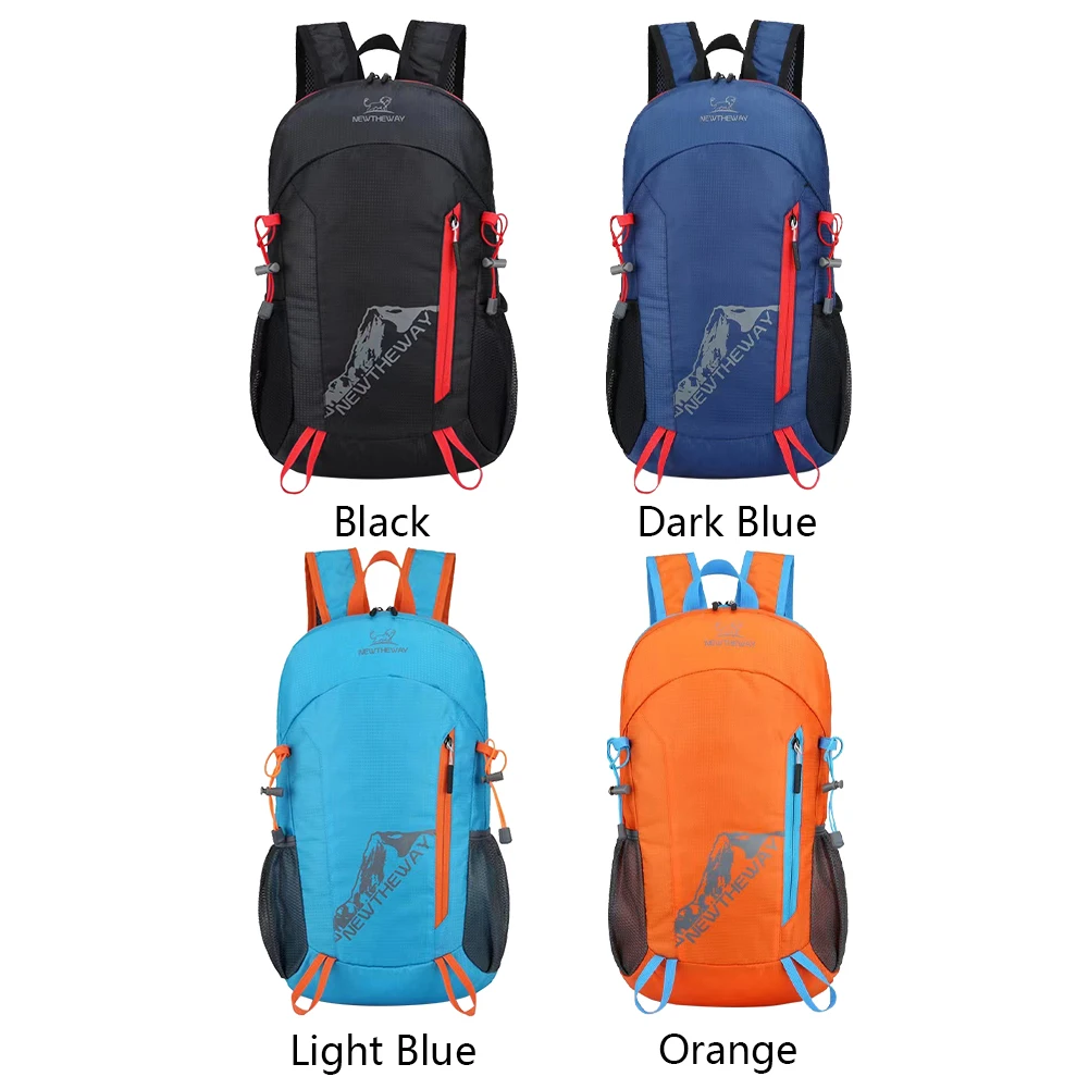 Outdoor Folding Backpack Portable Travel Daypack Bag Waterproof Multifunctional Large Capacity Breathable for Camping Hiking