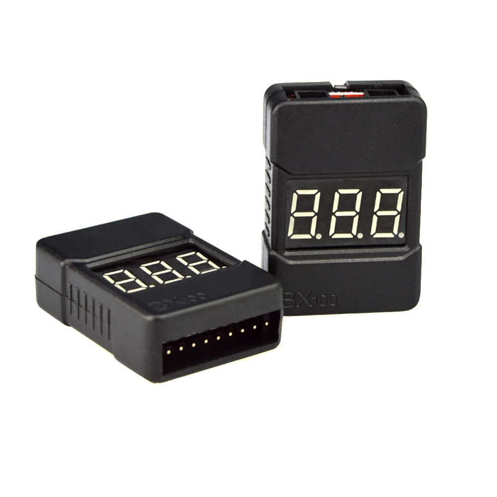 

10 шт. BX100 1-8S Lipo тестер напряжения батареи низковольтный зуммер сигнализация RC Lipo индикатор напряжения проверка