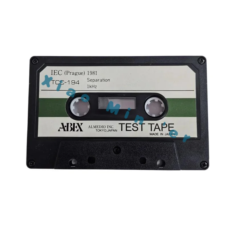 

For ABEX TEST TAPE TCC-194 SEPARATION 1K-10DB Crosstalk/Channel,Separation Check