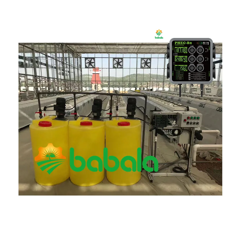 Digital Nutrient EC PH Automatic Dosing Controller With PH EC Sensor