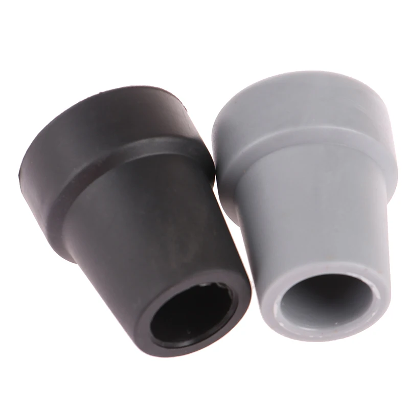 1/2Pcs  Antiskid Rubber Crutch Tip Pad Durable Rubber Anti-Slid Heavy Duty Canes Replacement For Walking Stick Crutch