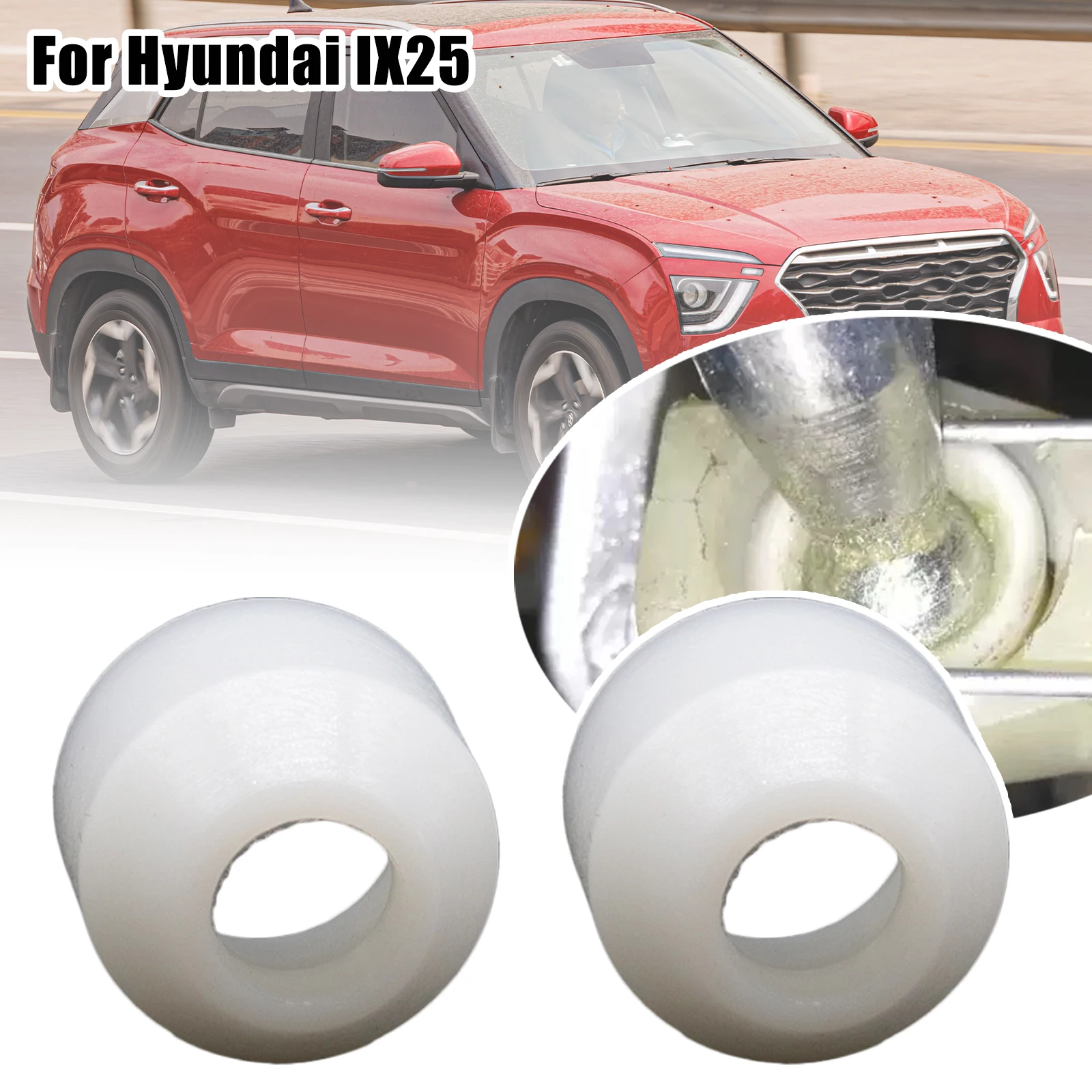 

For Hyundai IX25 Replacement Plastic Bushing Cup Shift Tower Base Gearstick end Bottom Control Lever Pivot Ball Sleeve Grommet