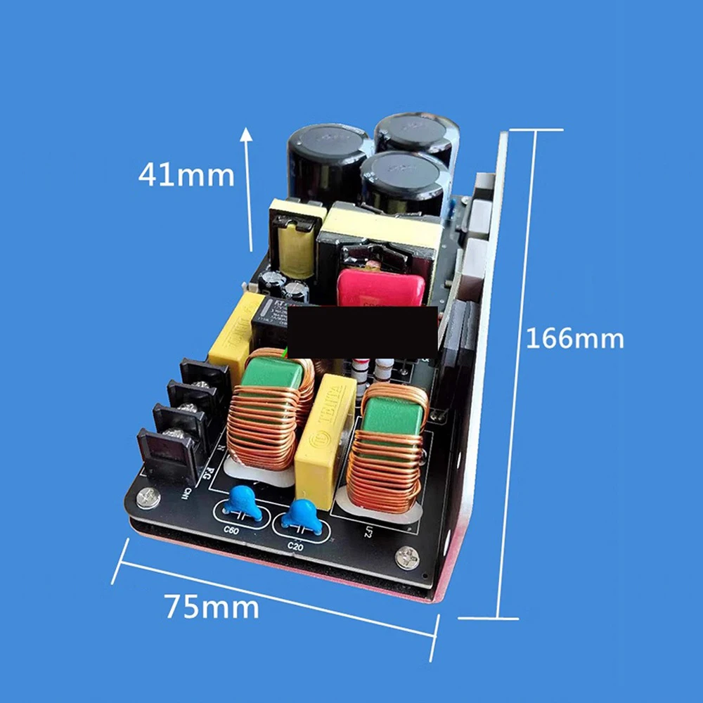 

1000W High-power Switching Power Supply Module PFC Module AC-DC Converter AC100-240V to DC380V Step-up Power Supply Board