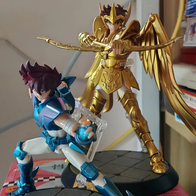 Nowe figurki akcji Blokees Saint Seiya KLASA CHAMPION Anime Cygnus Wodnik Strzelec Model Ozdoby Prezenty Zabawki Niespodzianki