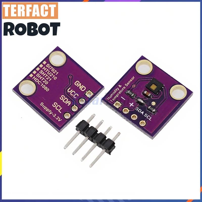 Módulo Sensor de temperatura y humedad Digital HDC1080, interfaz I2C de alta precisión GY-213V para Arduino Raspberry Pi