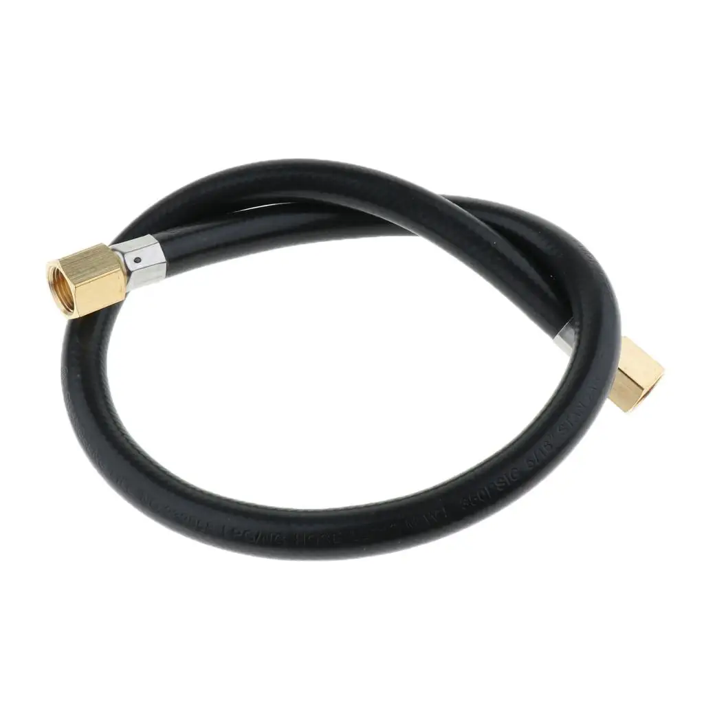 저압 프로판 호스 어셈블리, RV 그릴 히터용 암 플레어, 3/8 인치