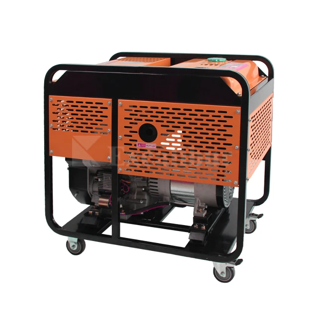 100% Copper Alternator 10kw  Electric Start house use Open Frame Diesel Generator