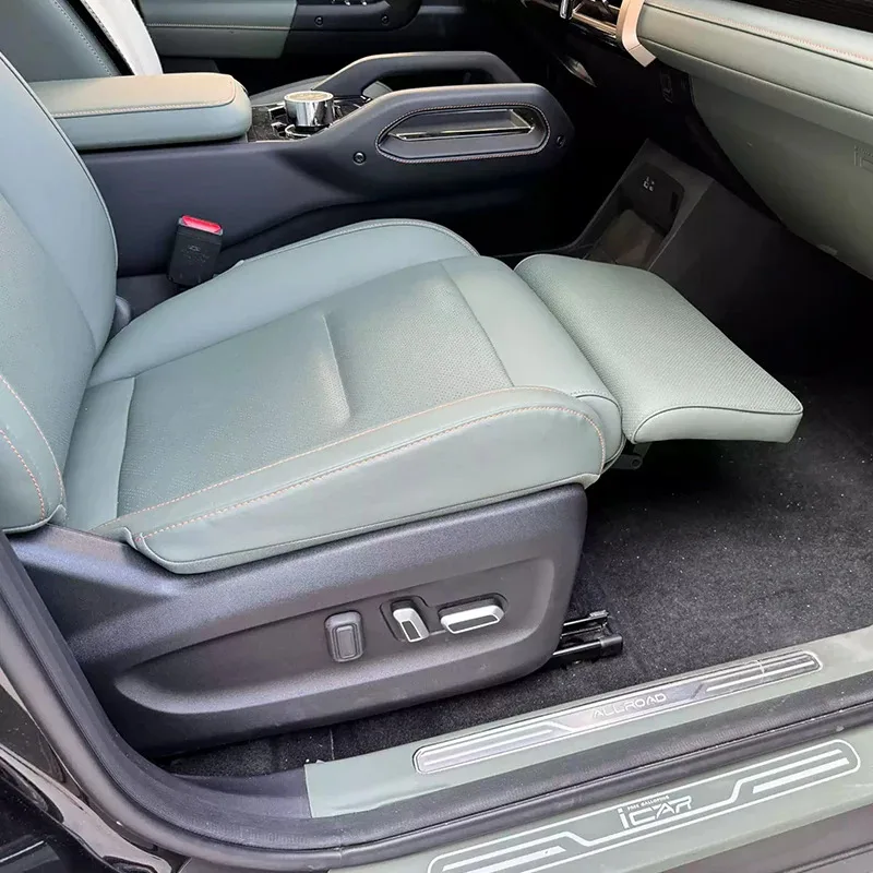 مصنع الساخن بيع السيارات الداخلية Upgr الكهربائية أضعاف مقعد الركاب القدم الساق الراحة لوحة لشيري Icar 03 Jaecoo J6 2025 الوصول