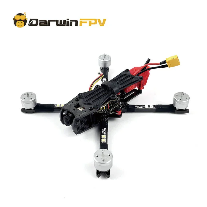 DarwinFPV Baby Ape Pro V2 BabyApe FPV Drone BabyApe Pro V2 Caddx ANT 5.8G 200mW VTX 1104 4300KV Motor GEMFAN 3016-3 3S 500mah