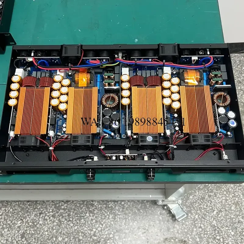 WMWMNU 1U Class D 4x1300W Professional Digital Amplifier (OEM/ODM Supported) Suitable for KTV, Stages, and Parties