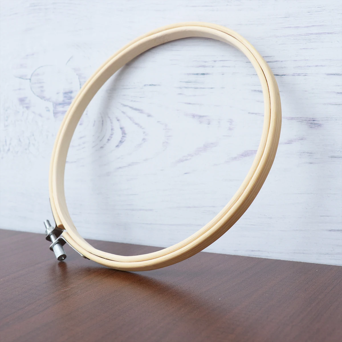 

Embroidery Hoops Kit for Beginners Fabric Tool Crafts Circle Frames Bambus Kreis