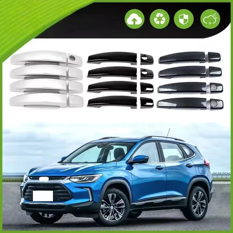 

Suitable for 20-24 Chevrolet Chevrolet Tracker TRAX carbon fiber pattern handle sticker door handle cover