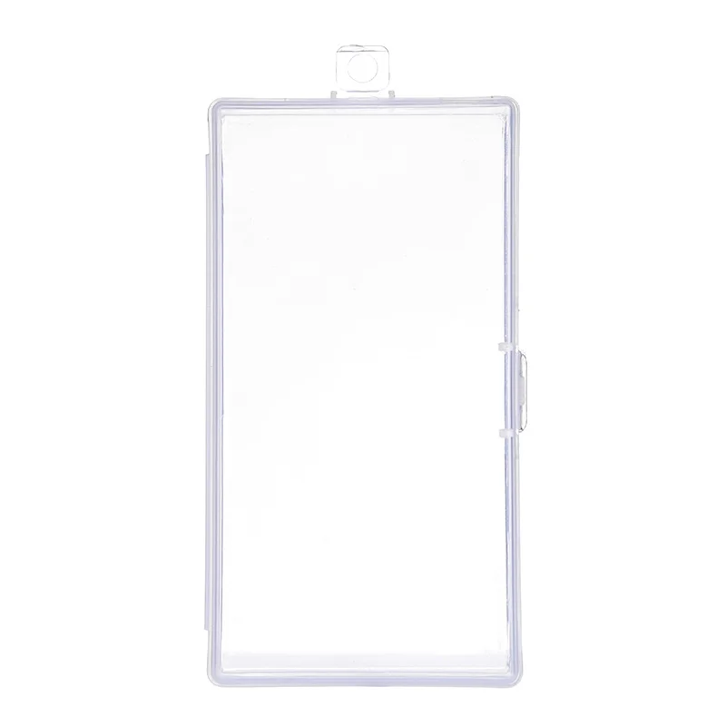 Collection Boxes Holder With Transparent Plastic Case Storage Box Paper Money Album Currency Banknote Case Storage Bags