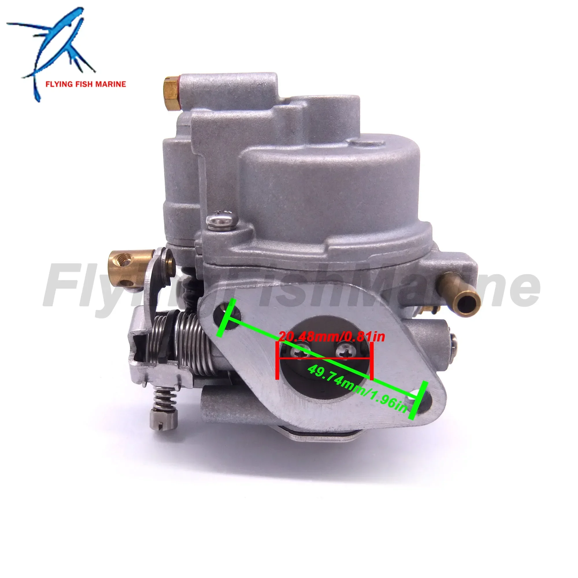 

Outboard Motor F9.9-01.04.00.01 Carburetor Assy for Hidea 9.9HP Boat Engine, Electric Start