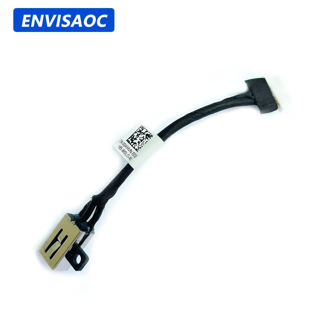 For Dell Inspiron 7706 7707 P98F 2-in-1 Laptop DC Power Connector Jack DC-IN Charging Flex Cable 0GKHVN 450.0JX05.0021