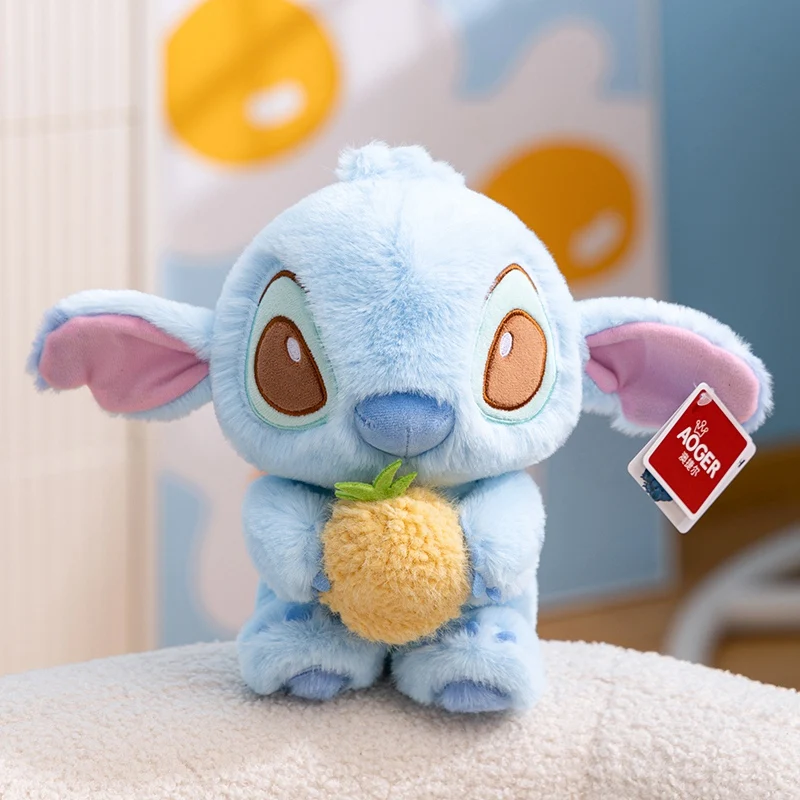 

Kawaii Stitch Plush Stuffed Toys Banana Pineapple Stitch Doll Pillow With Sleeping Doll Home Decoration Kids Birthday Gifts