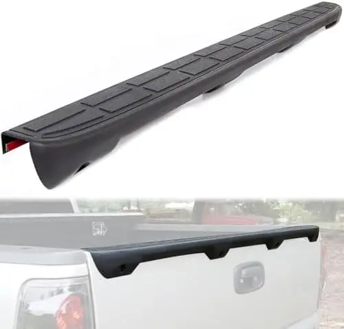 

ECOTRIC Tailgate Spoiler for 1999-2007 Chevy Silverado/GMC Sierra - Textured Black